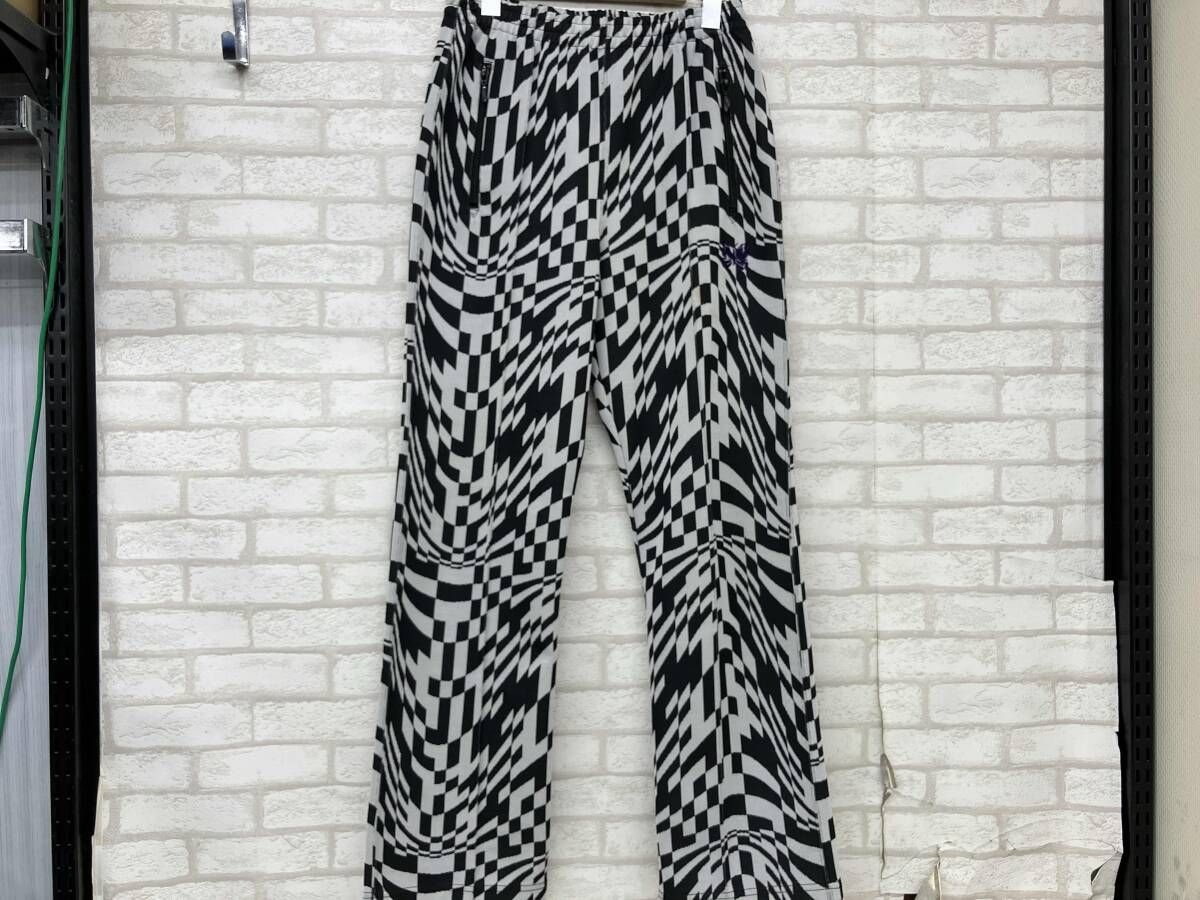 니들스 x 스튜디오 KP345A 트랙 팬츠 니들스 스튜디오 트랙 팬츠 체크 패턴 체크 패턴 XS 