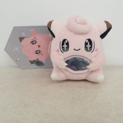 포켓몬 센터 마스코트 SHINKA NO ISHI 삐삐 & 츠키노 이시 -> 픽시 종이 태그 포켓 몬스터 봉제 인형