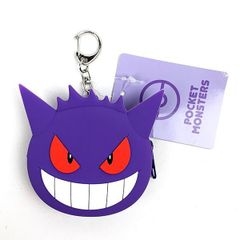 포켓 몬스터 실리콘 미니 파우치 겐거 파우치 소품 상자 키 체인