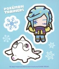 [중고] 씰 스티커 그루샤 & 알크 고래 스티커 POKEMON TRAINERS [포켓 몬스터 스칼렛 바이올렛] 포켓몬 센터 한정