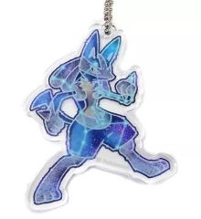 [중고] 키홀더 마스코트 (캐릭터) 루카리오 [포켓몬스터 아크릴 매력 컬렉션 Look Upon the Stars] 포켓몬센터 한정