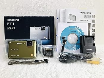 [중고] [미사용] 파나소닉 방수 디지털 카메라 루믹스 (루믹스) FT1 폴리지 그린 DMC-FT1-G